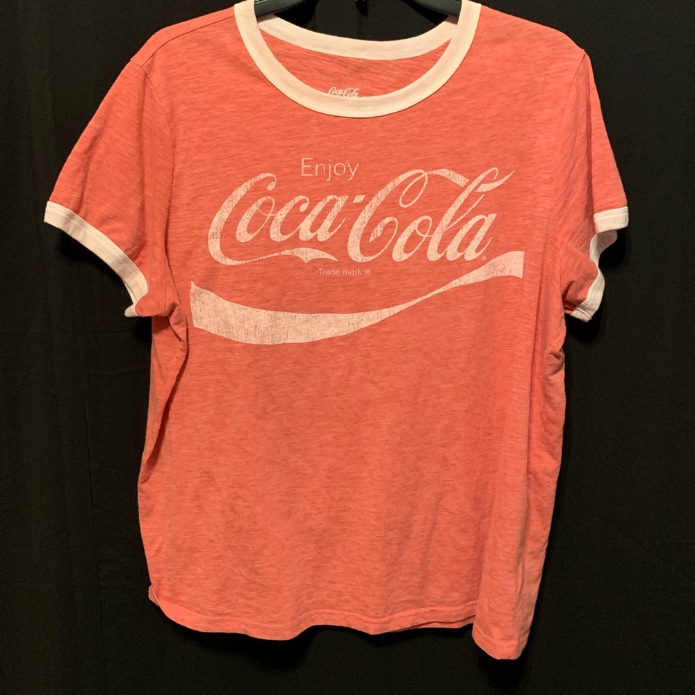 Coca-Cola duo colored T-shirt, red, XL